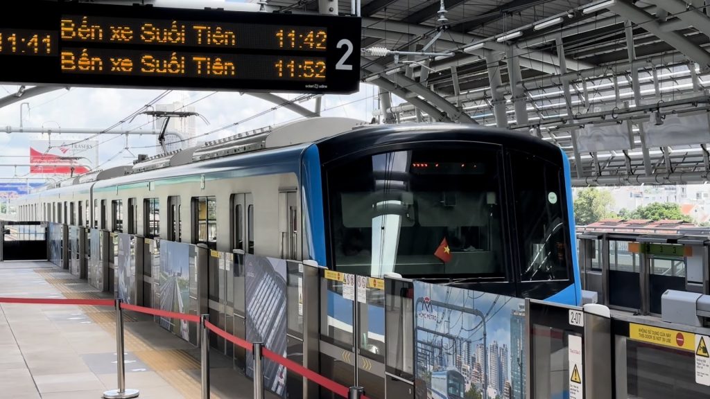 Tuyến Metro số 1 Bến Thành – Suối Tiên tại TP.HCM