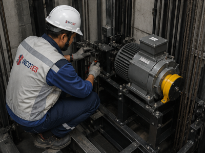 Tư vấn kỹ thuật thang máy kiểm tra hệ truyền động thang máy để khắc phục tình trạng vận hành không ổn định