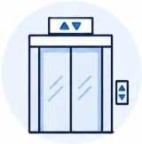 Bảo trì thang máy, bộ phận ngoại vi